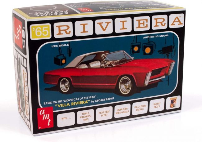  1965 - Buick Riviera 1/25 Kit de Montar AMT 1121