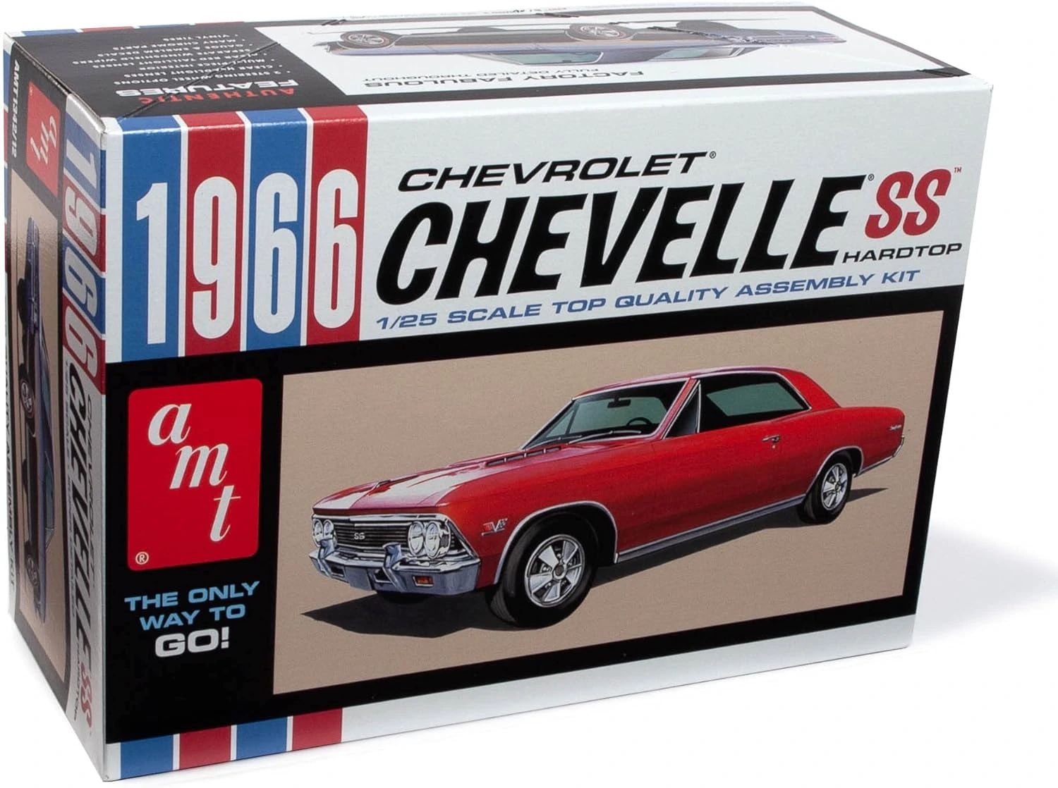 1966 Chevrolet Chevelle SS Hardtop 1/25 Kit de montar AMT 1342