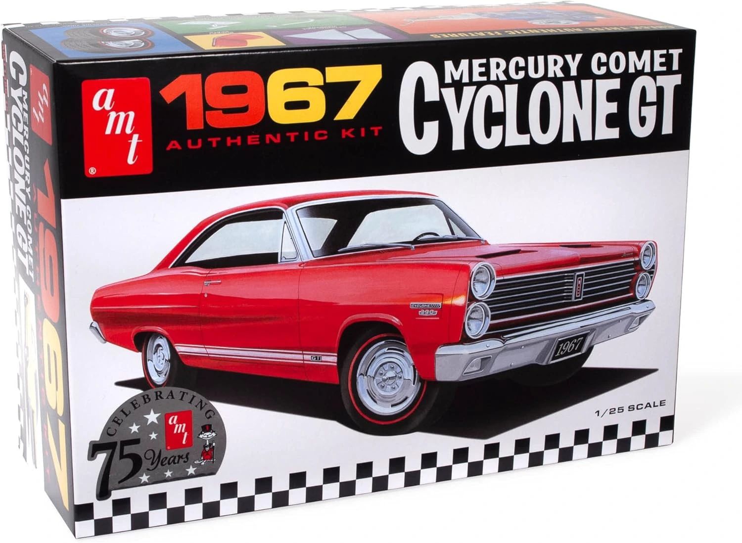 1967 Mercury Cyclone GT 1/25 Kit de montar AMT 1386