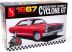 1967 Mercury Cyclone GT 1/25 Kit de montar AMT 1386