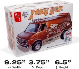 1975 Chevy Van Foxy Box 1/25 1/25 Kit de montar AMT 1265