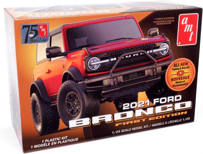 2021 Ford Bronco 1/25 Kit de Montar AMT 1343