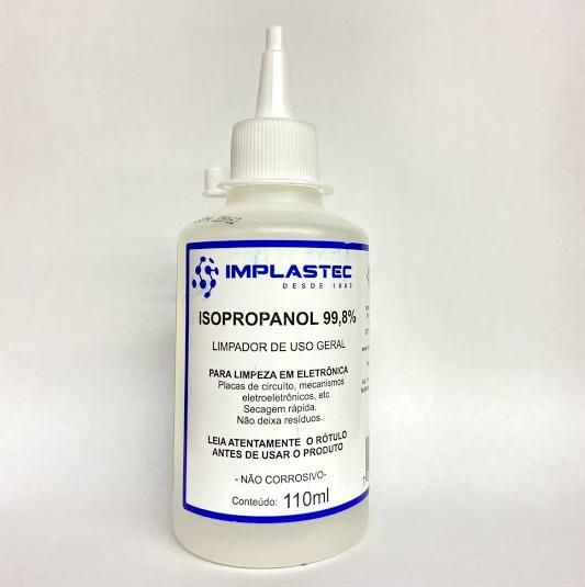 31484 Álcool Isopropanol 110ml (Não Corrosivo)