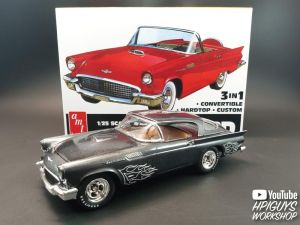 57 T Bird Ford Thunderbird 1/25 Kit De Montar Amt 1397