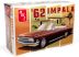 62 Chevrolet Impala Convertible 1/25 Kit de montar AMT 1355