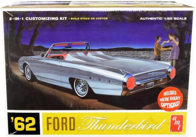 62 FORD Thunderbird 1/25 Kit de montar AMT 682