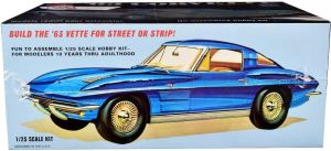 63 Corvette Sting Ray 1/25 Kit De Montar Amt 861