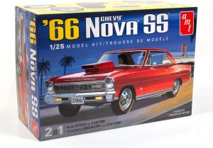 66 Chevy Nova SS 1/25 Kit de montar AMT 1198