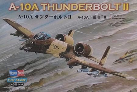 A-10A Thunderbolt II - 1/72 Kit Para Montar Hobby Boss 80266