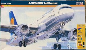 A-320-200 Lufthansa Super Set - 1/125 kit para Para Montar SF-08