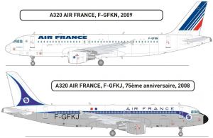 Airbus A-320 Air France - 1/126 Kit Para Montar Heller 80448