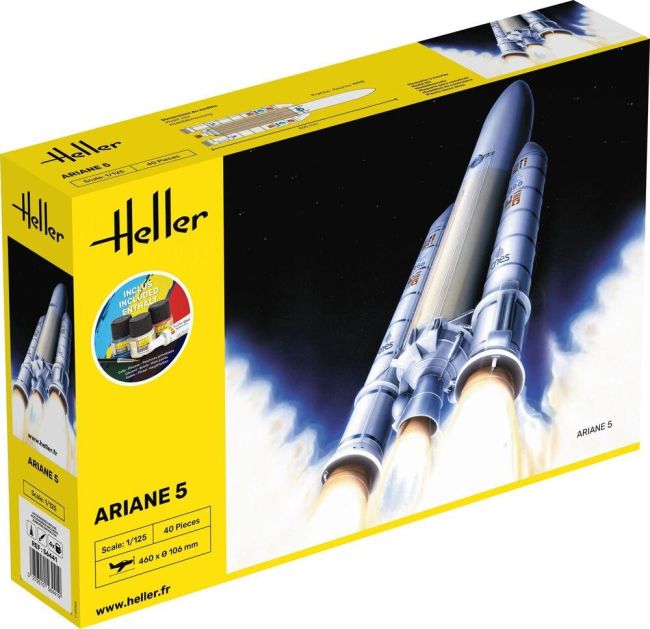 Ariane V 1/125 Kit Para Montar - Heller 56441
