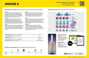 Ariane  V 1/125  Kit Para Montar - Heller 56441