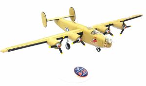 B-24J Liberator Bomber Buffalo Bill 1/92 Kit De Montar Atlantis 218