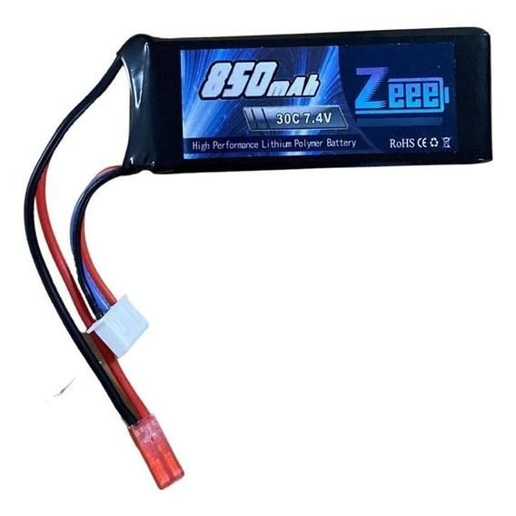Bateria de LiPo 2S 7,4V 850mAh 30C JST ZEE 850-30
