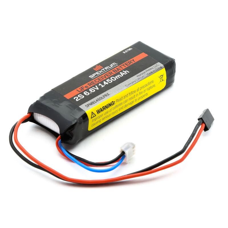 Bateria Life 1450mah 6,6v 2s Pack Receptor - Spektrum 