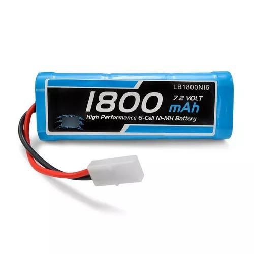 Bateria Nimh 7.2V 1800Mah  Plug Tamiya para Automodemo