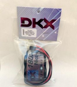 Bateria Recarregável 6V x 1800mAh NiCd tipo Hump c/terminal Futaba e Tamiya (BAJA)