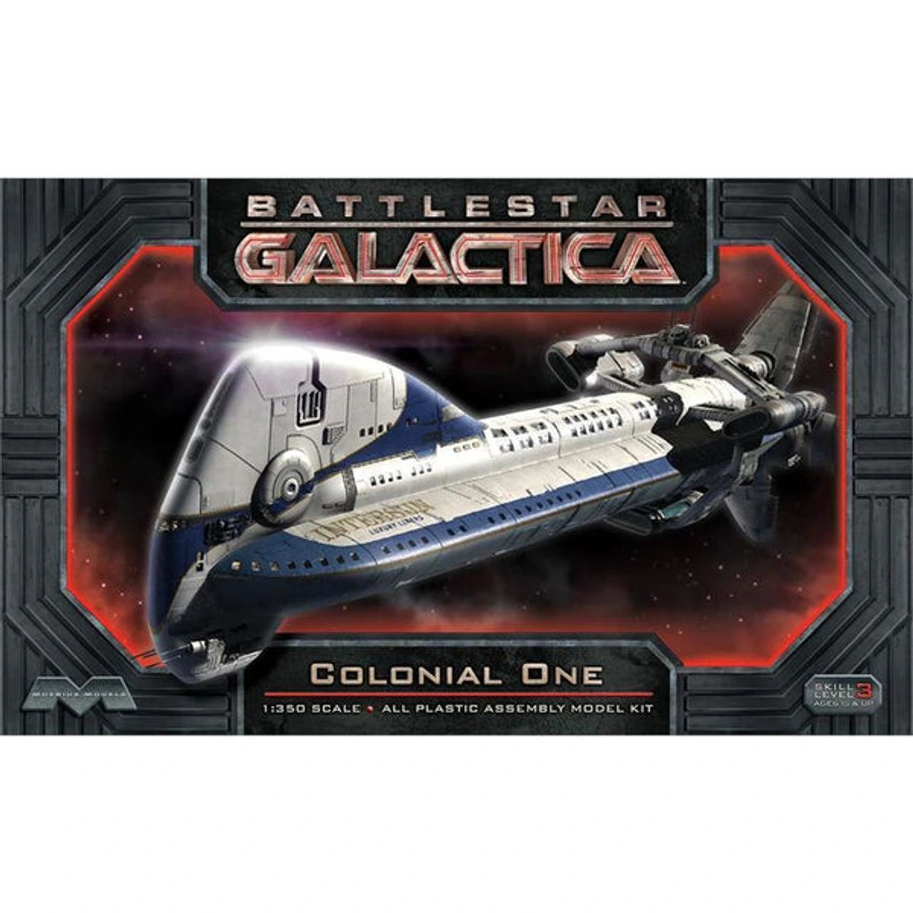 Battlestar Galactica Colonial One - 1/350 de montar Moebius 944
