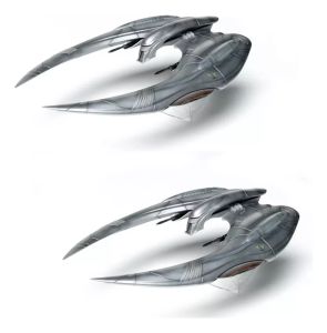 Battlestar Galactica Cylon Raider 2 kits 1/72 para montar Moebius 959