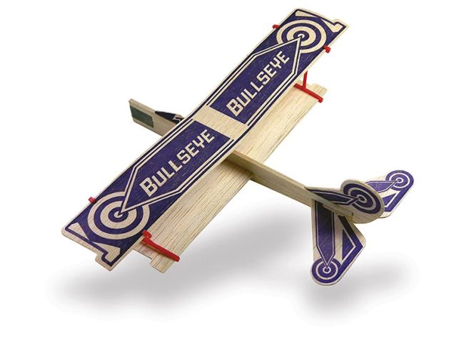 Biplano Bullseye Balsa GuillowS 43