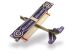 Biplano Bullseye Balsa GuillowS 43