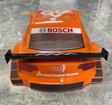 Bolha Audi escala 1/8 para GT2 pintada como na foto
