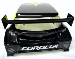 Bolha Corolla GR Hatch escala 1/10 de 190mm - prt-aml - PINTADA -