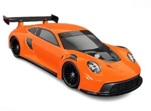 Bolha Porsche 911 GT3R escala 1/10 de 190mm - sem pintura