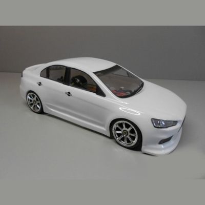 BP39 Bolha Lancer Evo X GT Esc. 1/10 Clear sem pintura