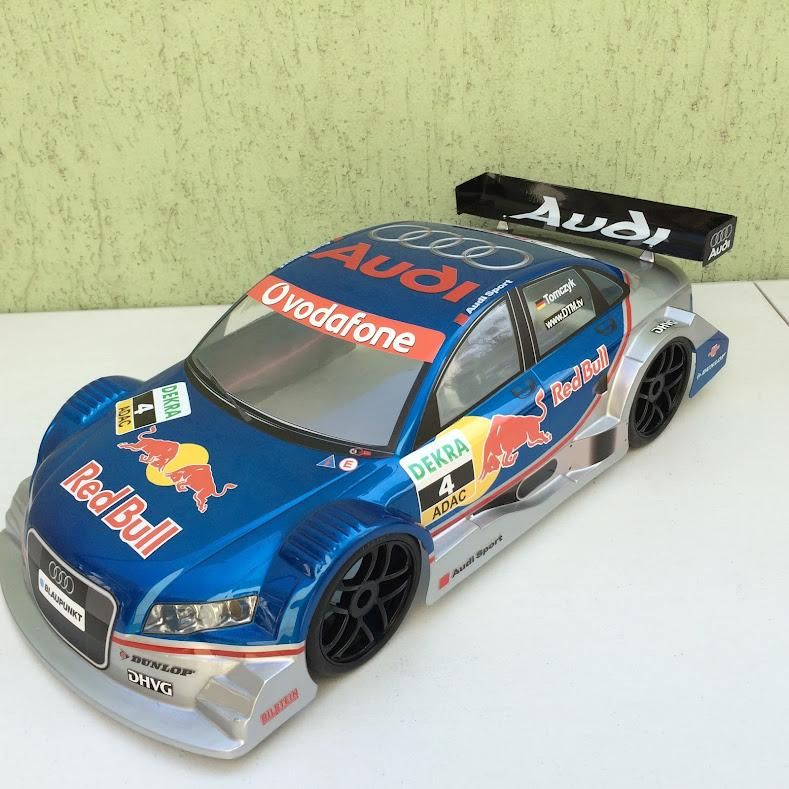 BP52RB Bolha Audi A4 DTM GT1 1/8 **não serve no GT2** Pintada***