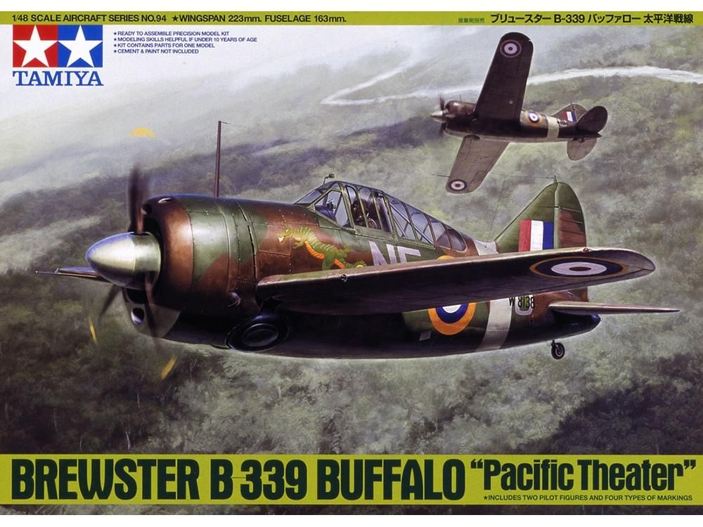 Brewster B-339 Buffalo 1/48 Kit para montar Tamiya 61094