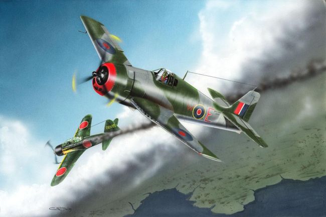 British Fleet Air Arm Hellcat Mk.I 1/48 Kit de montar Hobby Boss 80360