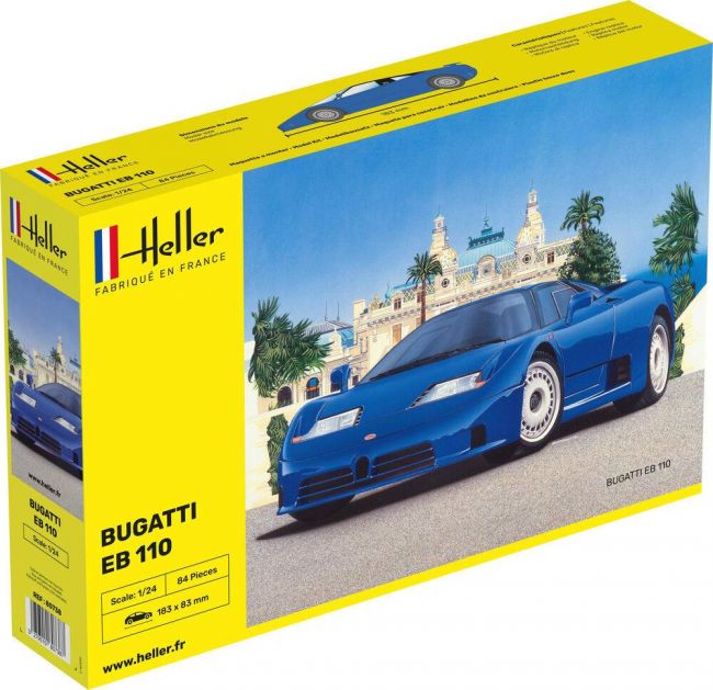 Bugatti EB 110 - 1/24 Kit de Montar Heller 80738