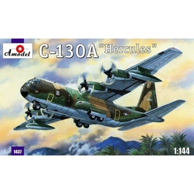 C-130A Hércules 1/144 Kit de montar Amodel 1437