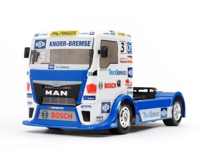 Caminhão Team Hahn Racing MAN TGS 1/14 4WD (TT-01) Tamiya 58632