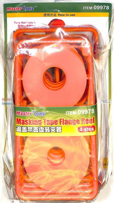 Carretéis para Fita de Mascaramento - Masking Tape Flauge Reel Master Tools 09978