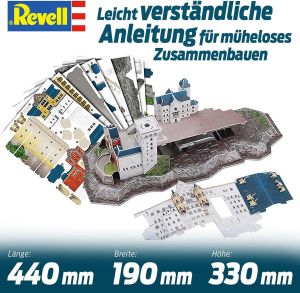 Castelo De Neuschwanstein Quebra-cabeça 3d Revell 00205