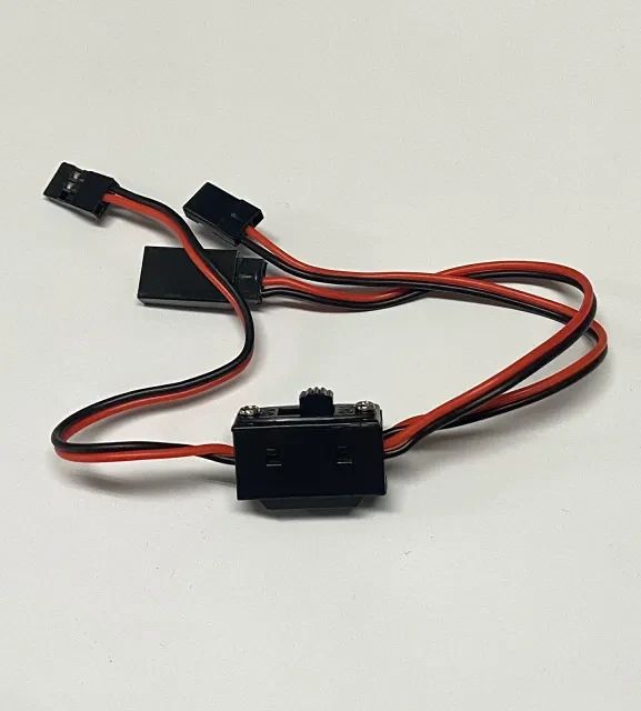 Chave liga desliga 3 Vias para Automodelo Plug tipo Futaba 2050