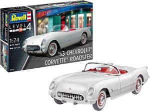 Chevrolet Corvette Roadster 1953 1/24 Kit Para Montar Revell 07718