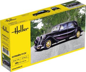 CITROEN 11 CV 1/43 kit Para Montar heller 80159