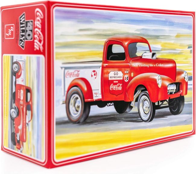 Coca-Cola 40 Willy's Pickup Truck 1/25 Kit de montar AMT 1145