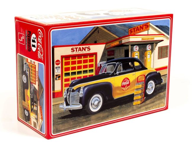 Coca-Cola 41 Plymouth Coupé 1/25 Kit de montar AMT 1197