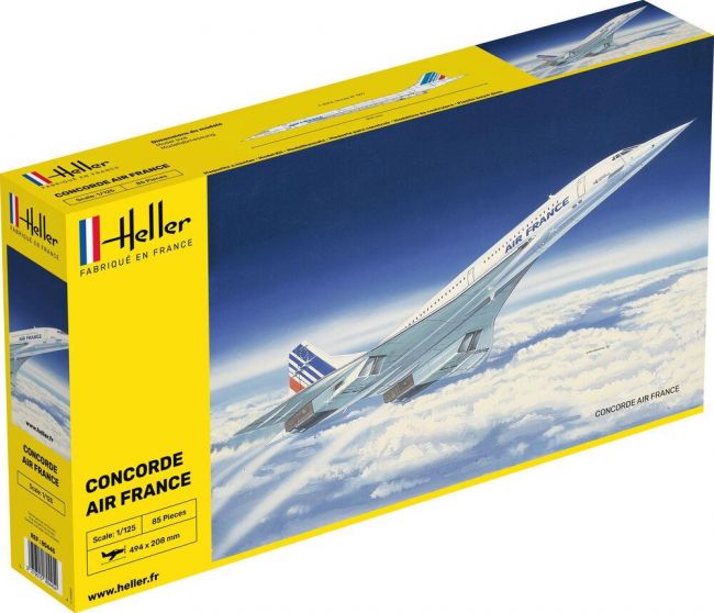 Concorde Air France 1/125 Kit de Montar Heller 80445