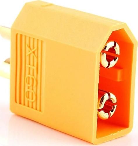 Conector Plug XT60 macho (1) para esc e carregador