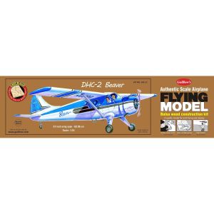 Dhc-2 Beaver 1/24 Kit De Madeira Para Montar Guillow S 305