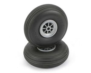 Dubro 250T Rodas De Borracha De 2.1/2" - Par de rodas