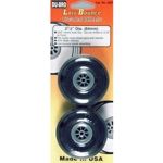 Dubro 250T Rodas De Borracha De 2.1/2" - Par de rodas