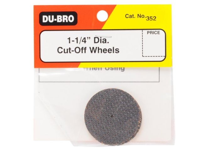 DUBRO 352 Disco de corte para uso em micro retífica  diâmetro 1.1/4" (2)