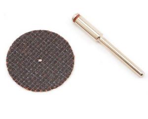 DUBRO 353 Disco de corte para uso em micro retífica diâmetro c/suporte 
